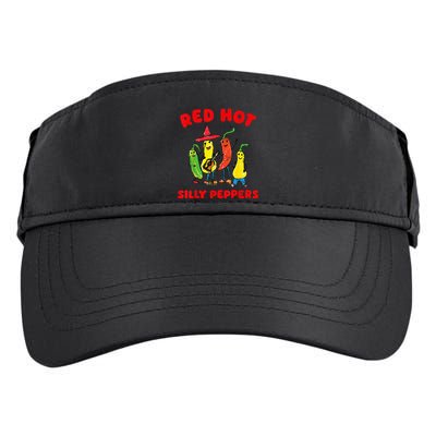 Red Hot Silly Peppers Adult Drive Performance Visor
