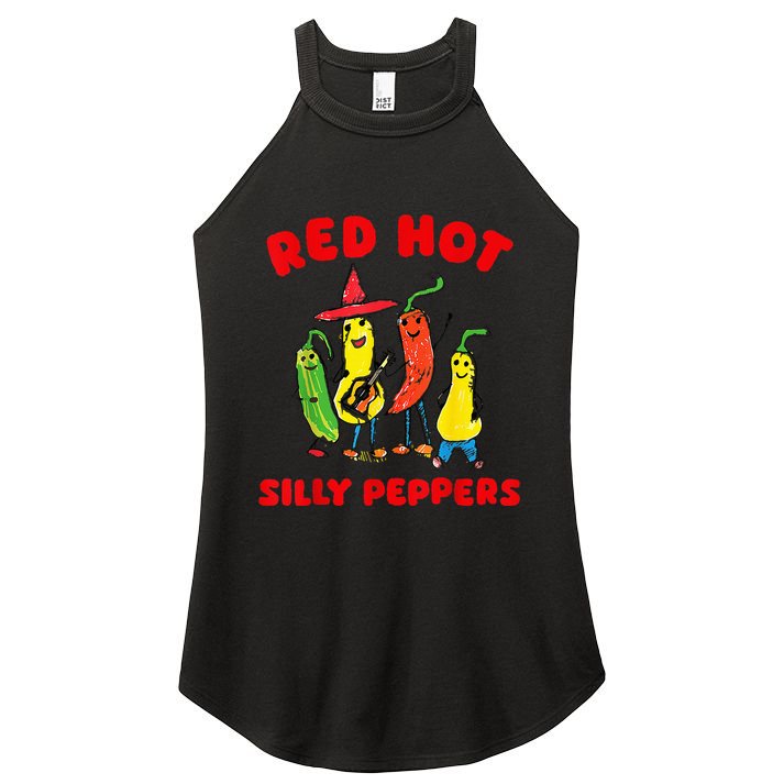 Red Hot Silly Peppers Women's Perfect Tri Rocker Tank