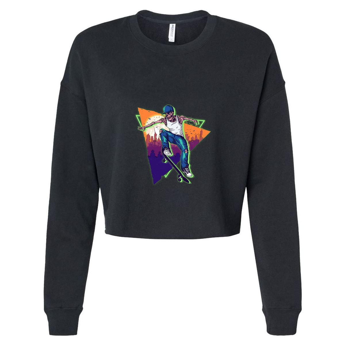 Retro Halloween Skateboarding Skater Skeleton Cool Comfort Performance Bucket Hat