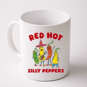 Red Hot Silly Peppers Coffee Mug