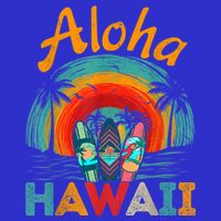 Retro Hawaiian Surfboard Aloha Hawaii Island Surfer Outfits Bag