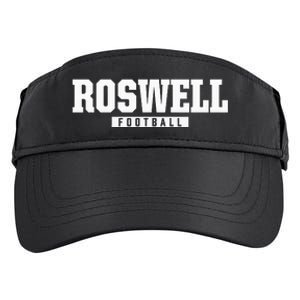 Roswell High School Football Hs Adult Drive Performance Visor