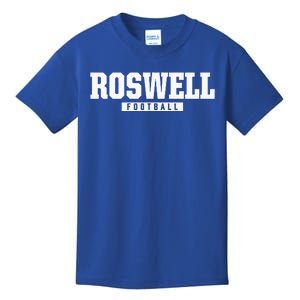 Roswell High School Football Hs Kids T-Shirt