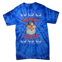 Retro Howdy Santa Country Christmas Christmas Cow Cute Gift Tie-Dye T-Shirt