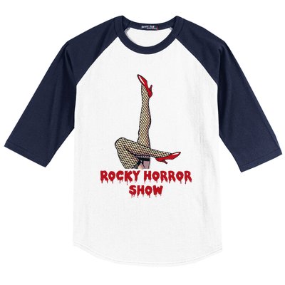 Rocky Horror Show Legs Up Baseball Sleeve Shirt