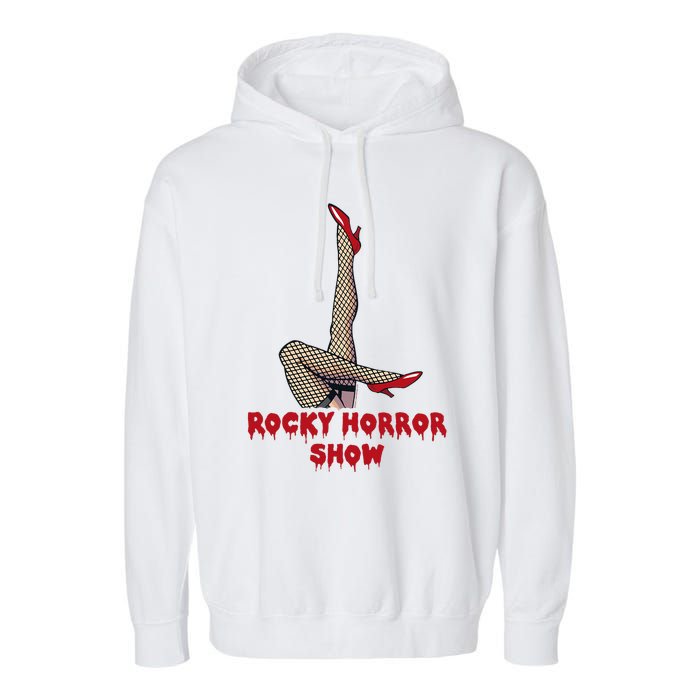 Rocky Horror Show Legs Up Garment-Dyed Fleece Hoodie