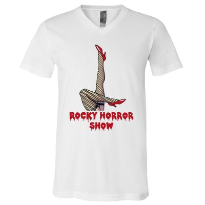 Rocky Horror Show Legs Up V-Neck T-Shirt