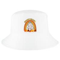 Retro Halloween Spooky Season Ghost Fall Rainbow Cool Comfort Performance Bucket Hat