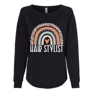 Rainbow Hair Stylist Shampoo Dealer The Best Hairstylist Cute Gift Womens California Wash Sweatshirt