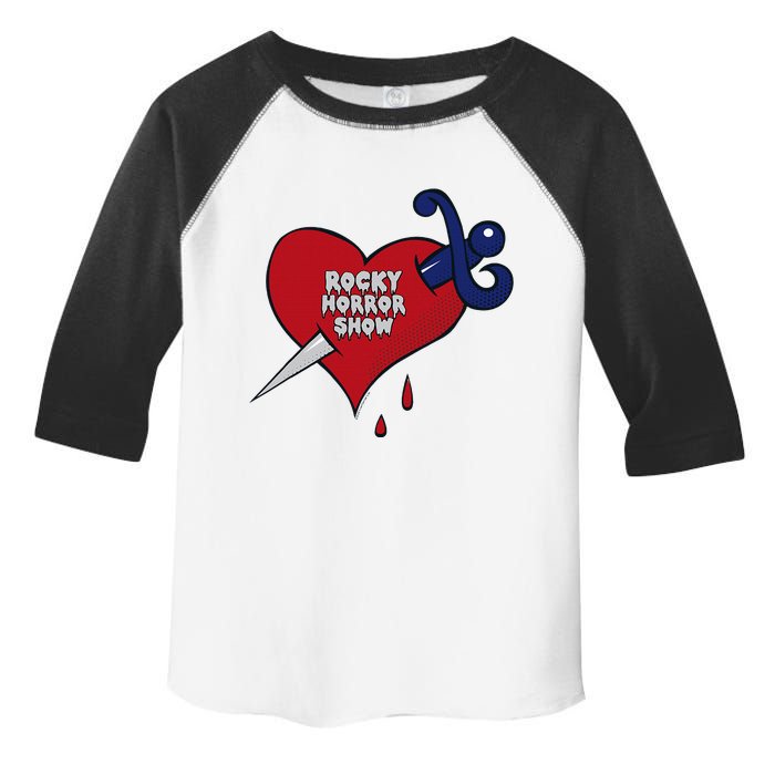 Rocky Horror Show Bleeding Heart Logo Tattoo Toddler Fine Jersey T-Shirt