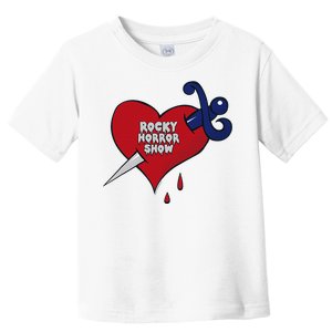 Rocky Horror Show Bleeding Heart Logo Tattoo Toddler T-Shirt