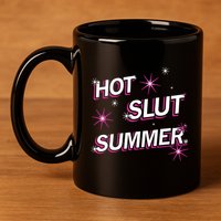 Raygun Hot Slut Summer 11oz C Handle Ceramic Mug