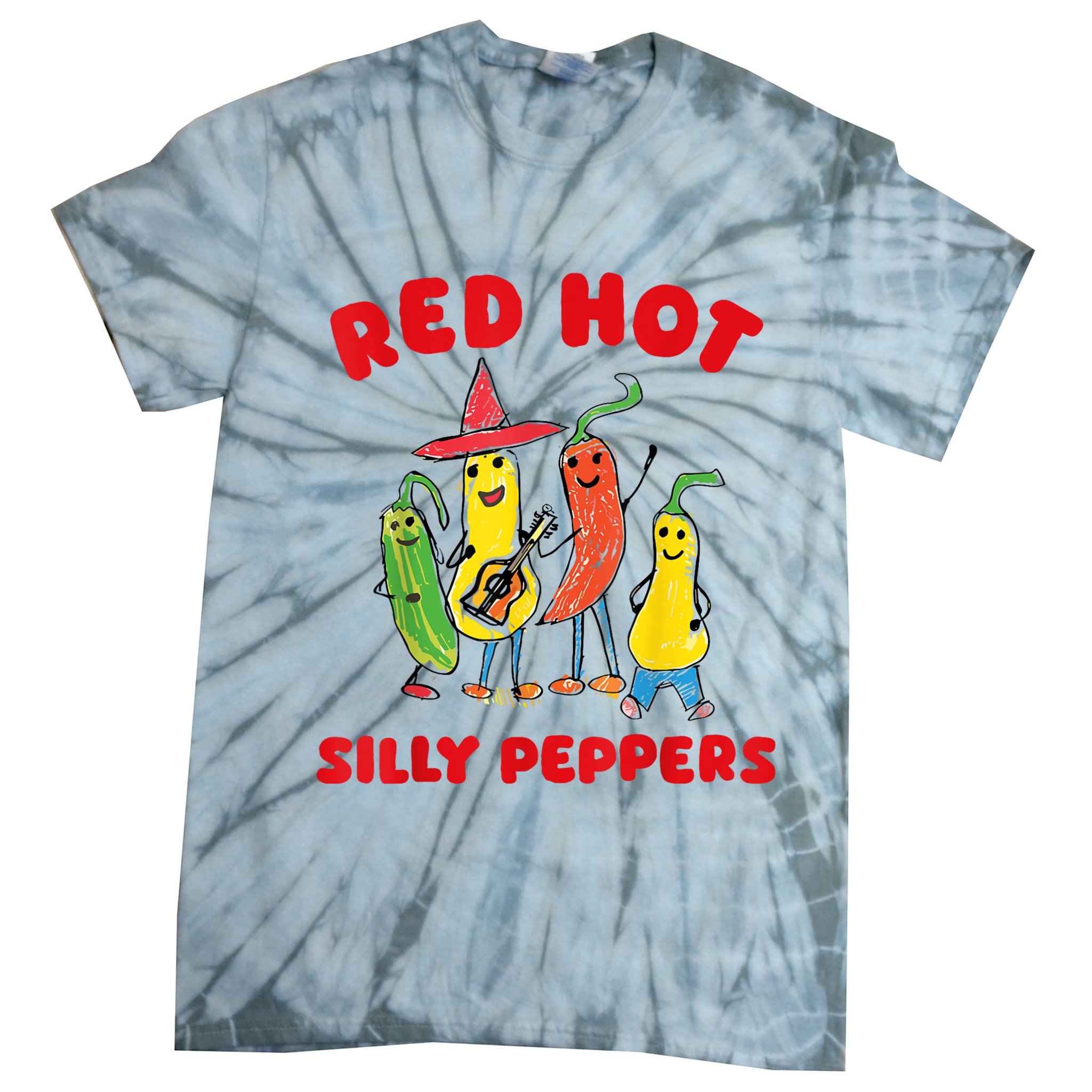 Red Hot Silly Peppers Tie-Dye T-Shirt