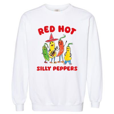 Red Hot Silly Peppers Garment-Dyed Sweatshirt