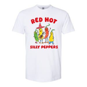 Red Hot Silly Peppers Softstyle CVC T-Shirt