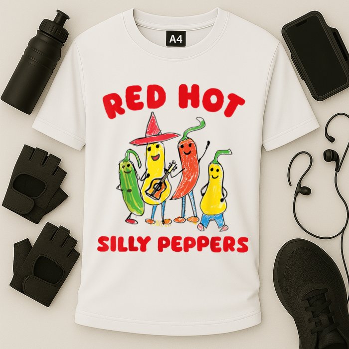 Red Hot Silly Peppers Cooling Performance Crew T-Shirt