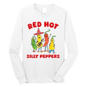 Red Hot Silly Peppers Long Sleeve Shirt