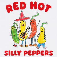 Red Hot Silly Peppers Adult Drive Performance Visor