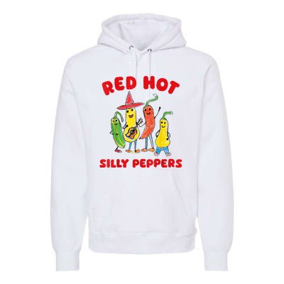 Red Hot Silly Peppers Premium Hoodie