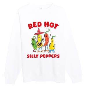 Red Hot Silly Peppers Premium Crewneck Sweatshirt