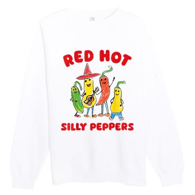 Red Hot Silly Peppers Premium Crewneck Sweatshirt