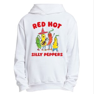 Red Hot Silly Peppers Urban Pullover Hoodie