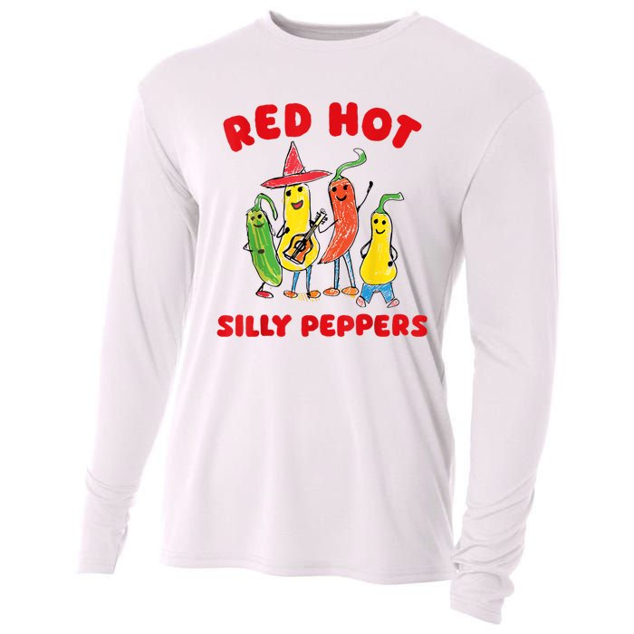 Red Hot Silly Peppers Cooling Performance Long Sleeve Crew