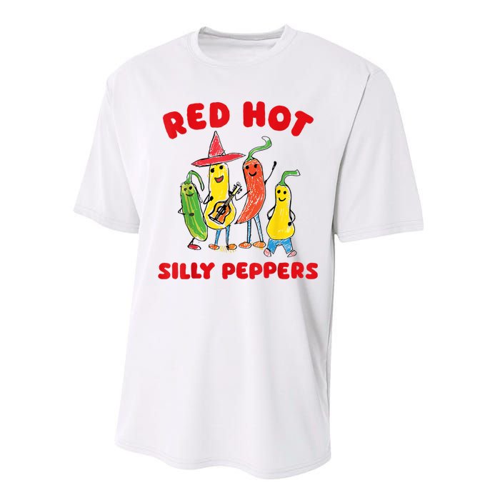 Red Hot Silly Peppers Performance Sprint T-Shirt