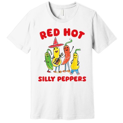 Red Hot Silly Peppers Premium T-Shirt