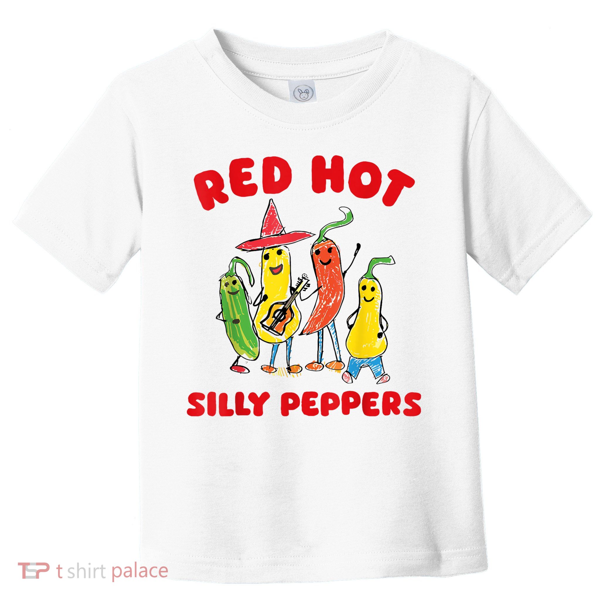 Red Hot Silly Peppers Toddler T-Shirt
