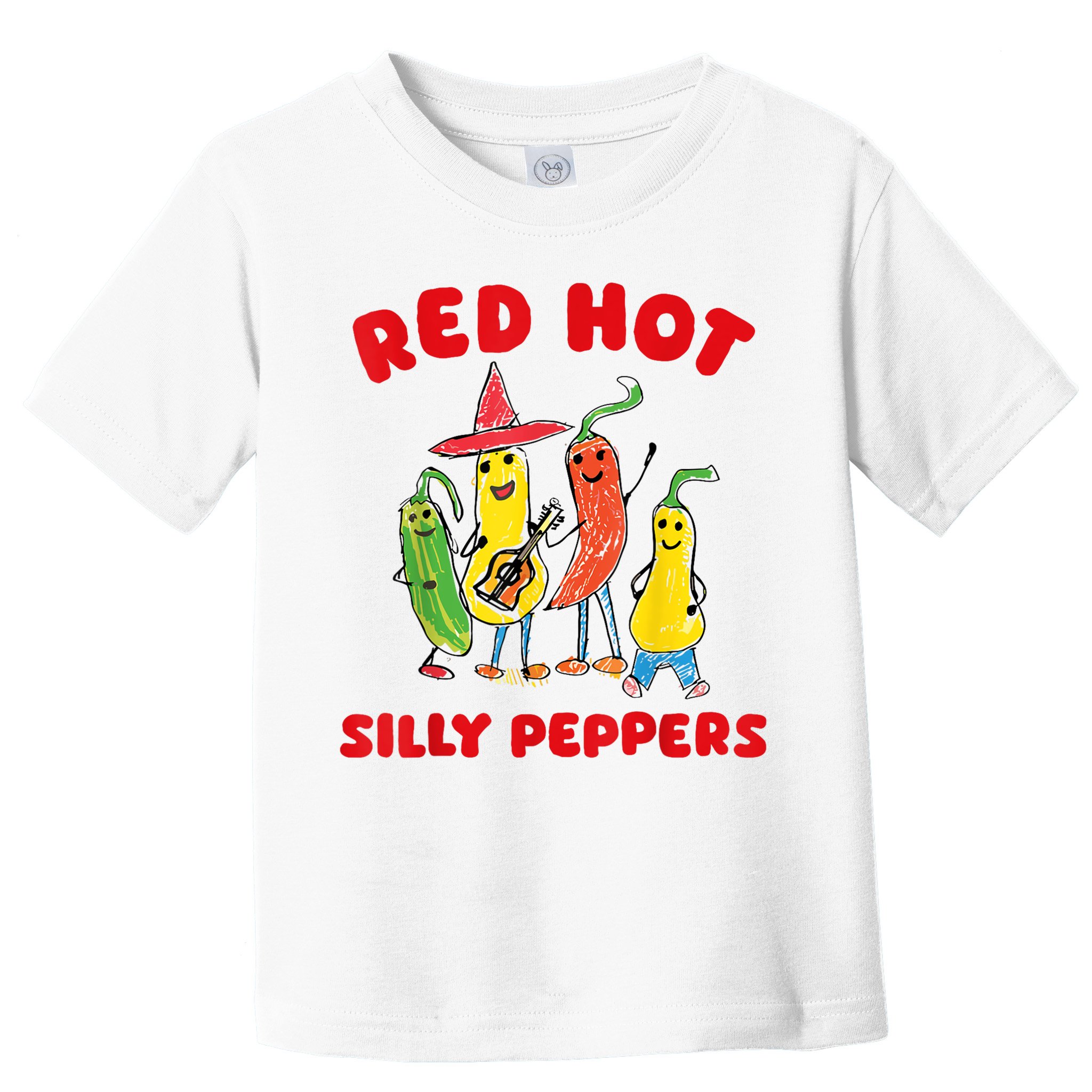 Red Hot Silly Peppers Toddler T-Shirt