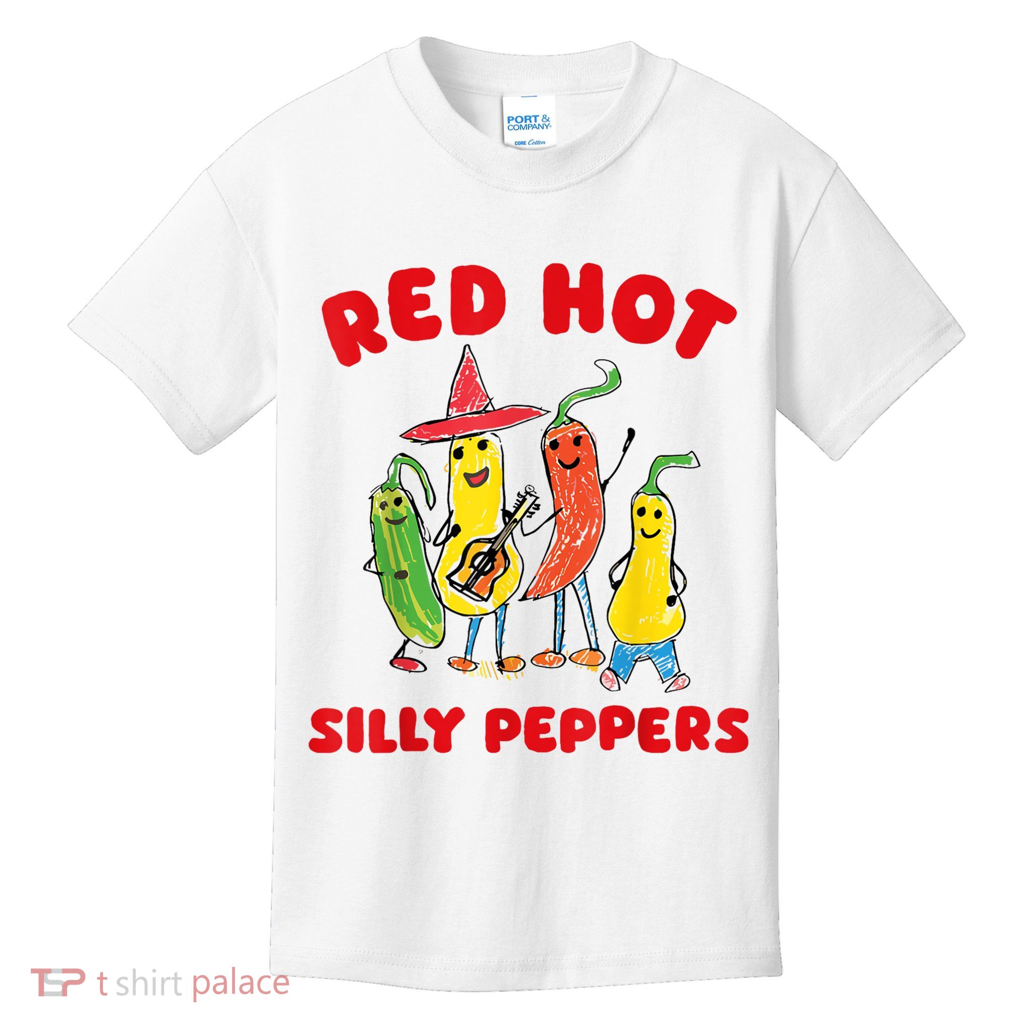 Red Hot Silly Peppers Kids T-Shirt