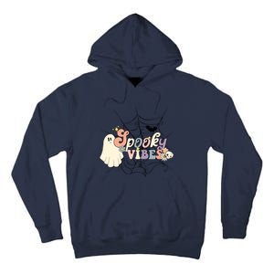 Retro Halloween Spooky Vibes Tall Hoodie