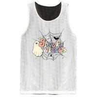 Retro Halloween Spooky Vibes Mesh Reversible Basketball Jersey Tank