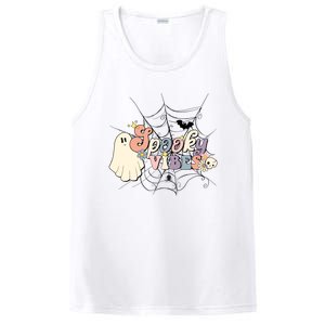 Retro Halloween Spooky Vibes PosiCharge Competitor Tank