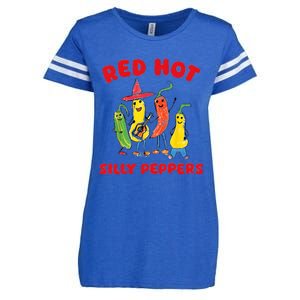 Red Hot Silly Peppers Enza Ladies Jersey Football T-Shirt