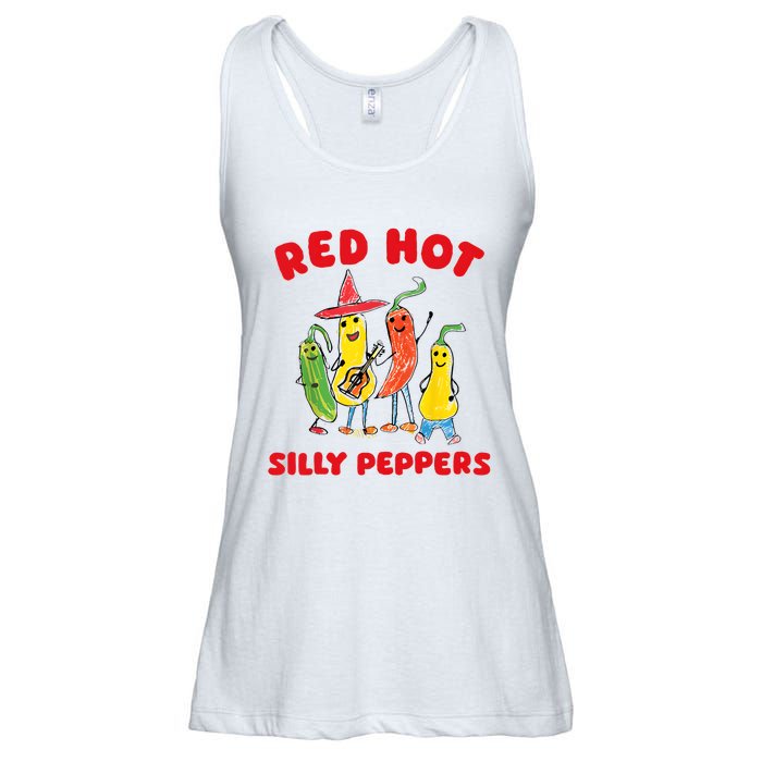 Red Hot Silly Peppers Ladies Essential Flowy Tank