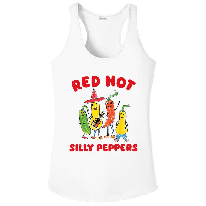 Red Hot Silly Peppers Ladies PosiCharge Competitor Racerback Tank