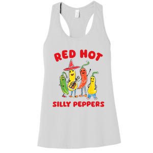 Red Hot Silly Peppers Women's Racerback Tank