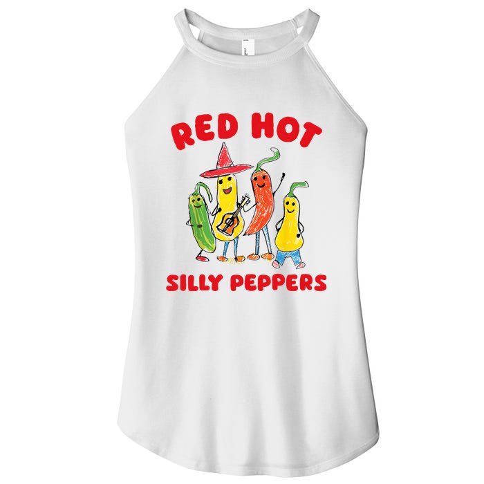 Red Hot Silly Peppers Women's Perfect Tri Rocker Tank