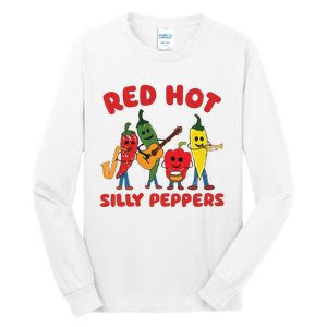 Red Hot Silly Peppers Tall Long Sleeve T-Shirt