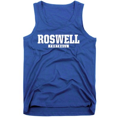 Roswell High School Football Tank Top