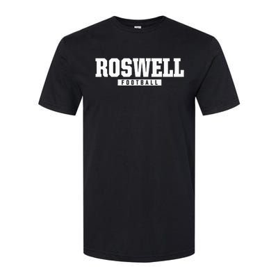 Roswell High School Football Softstyle CVC T-Shirt