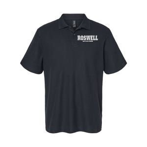 Roswell High School Football Hs Softstyle Adult Sport Polo