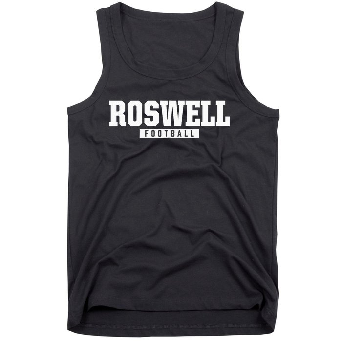 Roswell High School Football Hs Tank Top