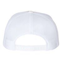 Retro Halloween Science Teacher Ghost Laboratory Teacher Flat Bill Trucker Hat