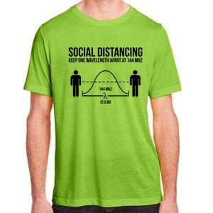 Radio Ham Social Distancing Adult ChromaSoft Performance T-Shirt