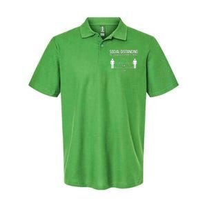 Radio Ham Social Distancing Softstyle Adult Sport Polo