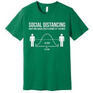 Radio Ham Social Distancing Premium T-Shirt