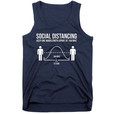 Radio Ham Social Distancing Tank Top